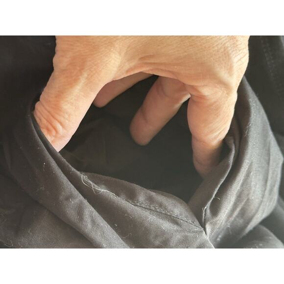 MARCELLA NYC Innogen Jersey A-Line Pocket Fit Flare Maxi Dress Black Size Large - Picture 4 of 13